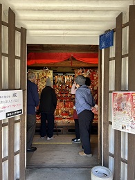 つるし雛見学